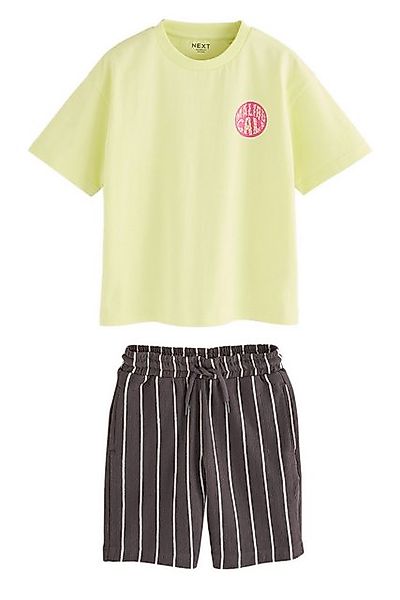 Next T-Shirt & Shorts T-Shirt und Shorts aus 100 % Baumwolle, Set (2-tlg) günstig online kaufen