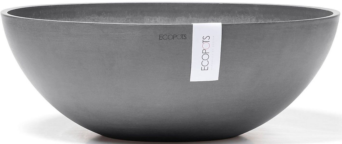 ECOPOTS Blumentopf VIENNA Grey, BxTxH: 50x50x18 cm günstig online kaufen