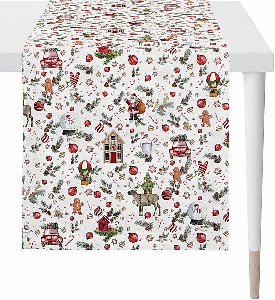APELT Tischläufer "4688 WINTERWELT, Weihnachtsdeko, Weihnachten" Digitaldru günstig online kaufen