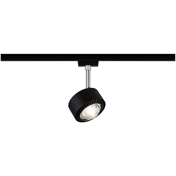 Paulmann URail LED-Spot Aldan 9W Schwarz matt/Chrom 2700K dimmbar günstig online kaufen