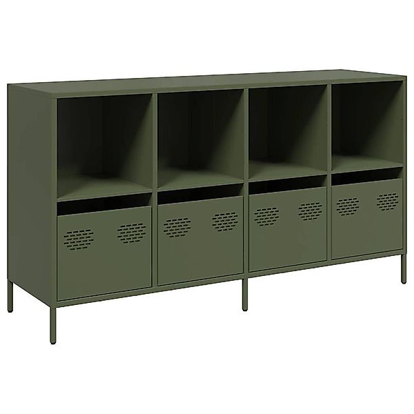 vidaXL Sideboard Sideboard Olivgrün 135x39x73,5 cm günstig online kaufen