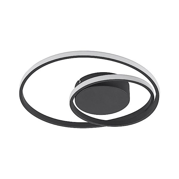 Lindby LED Deckenleuchte Emisua 8032353 Dimmbar mit Leselampe Modern in Sch günstig online kaufen