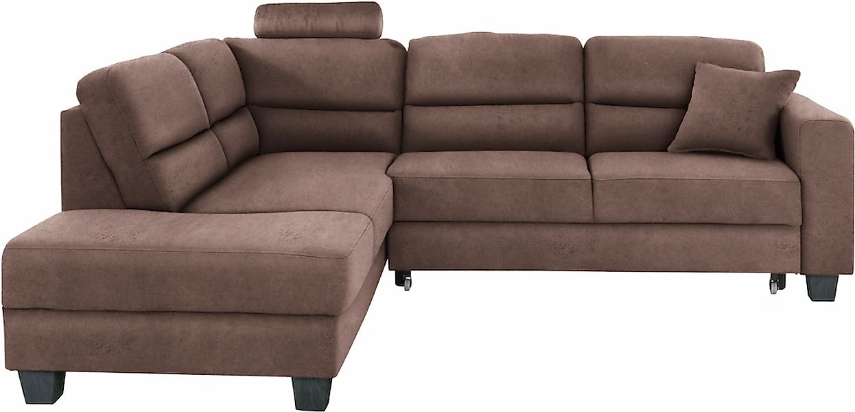 TRENDMANUFAKTUR Ecksofa »Chamber, zeitlos & elegant, bequem, L-Form« inklus günstig online kaufen