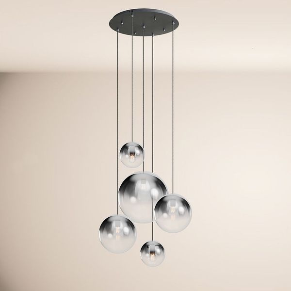 s.luce Pendelleuchte Orb 5-flammige Galerielampe Modular günstig online kaufen