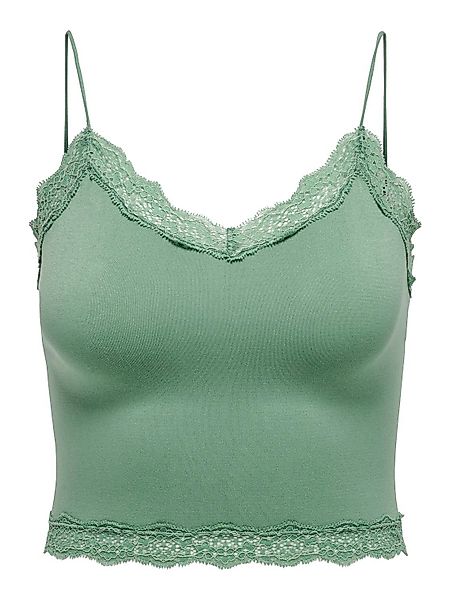 ONLY Spitzentop ONLVICKY LACE SEAMLESS CROPPED günstig online kaufen
