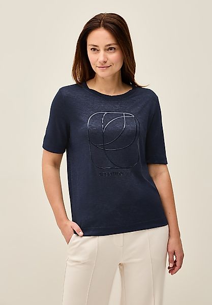 STREET ONE STUDIO T-Shirt aus elastischem günstig online kaufen