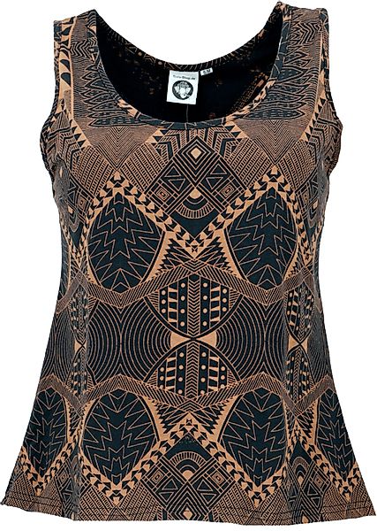 Guru-Shop T-Shirt Rückenfreies Tank Top, Goa günstig online kaufen