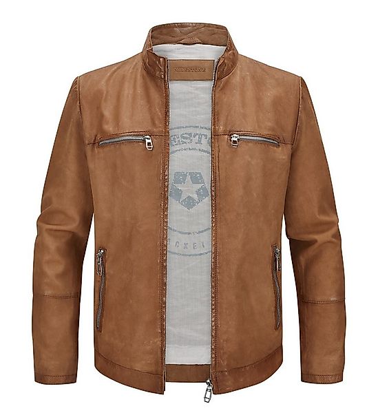 Milestone Lederjacke MSBurling aus feiner Nubuk Lammleder-Qualität günstig online kaufen