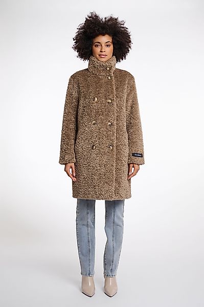 Rino & Pelle Fellimitatmantel günstig online kaufen