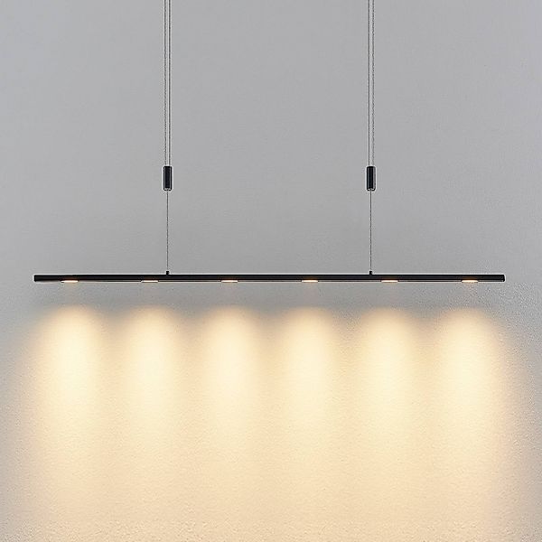 Lucande LED-Pendellampe Stakato, 120 cm, 6-flg., dimmbar günstig online kaufen