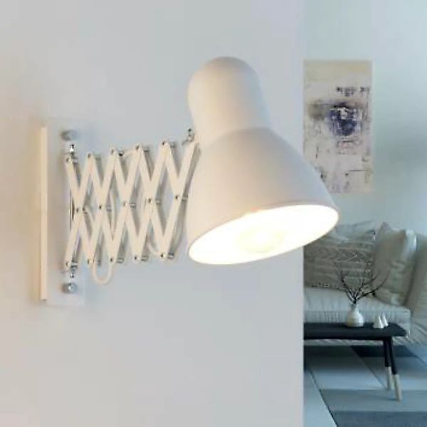 Verstellbare Wandlampe Weiß mit Auszug HARMONY günstig online kaufen