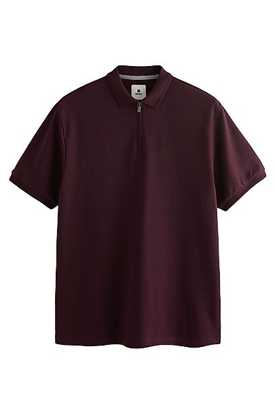 Next Poloshirt Strukturiertes Polo-Shirt (1-tlg) günstig online kaufen