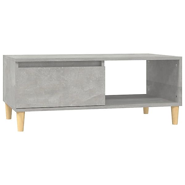 vidaXL Couchtisch Betongrau 90x50x36,5 cm Holzwerkstoff Modell 13 günstig online kaufen