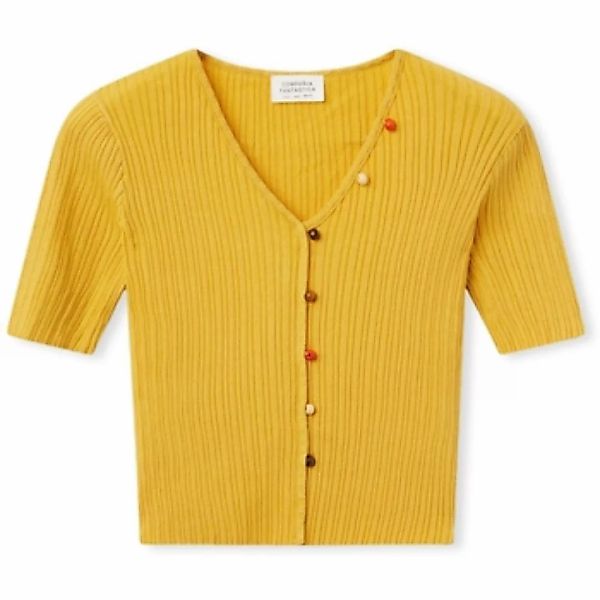 Compania Fantastica  Blusen COMPAÑIA FANTÁSTICA Top 10218 - Yellow günstig online kaufen