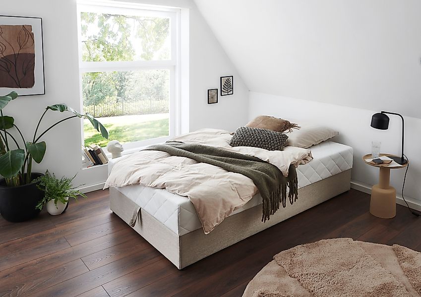 ATLANTIC home collection Boxbett "BELINA", mit Taschenfederkernmatratze und günstig online kaufen