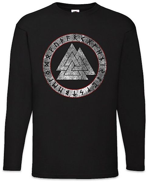 Urban Backwoods Langarmshirt Viking Runes Langarm T-Shirt Wotansknoten Paga günstig online kaufen