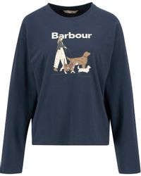 Barbour Langarmshirt Langarm-Shirt Woodhouse günstig online kaufen