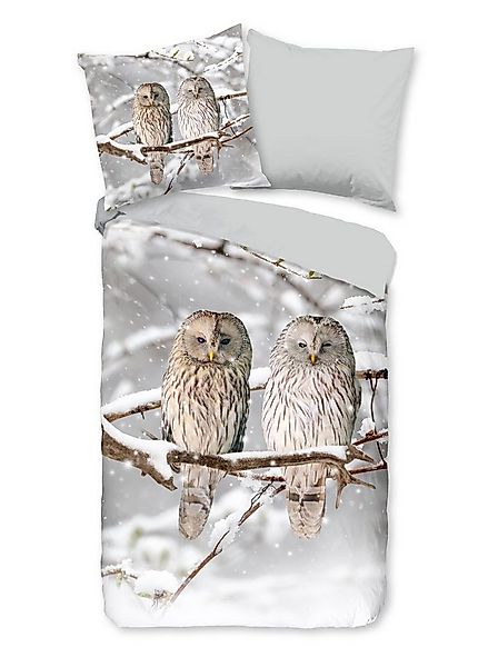 good morning Bettwäsche Biber Bettwäsche 200 x 200 cm + 2 x 80 x 80 cm Febe günstig online kaufen