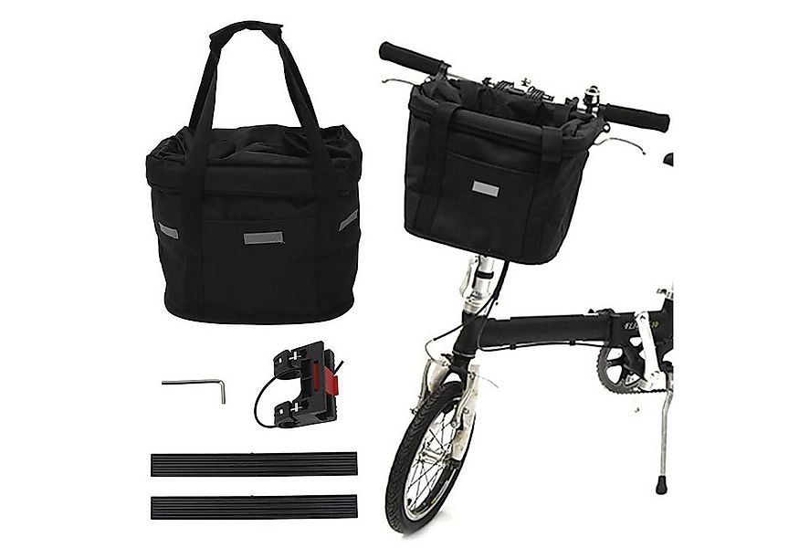 MODFU Fahrradkorb Faltbar Lenkerkorb Einkaufskorb Wasserdicht Hundekorb Kat günstig online kaufen