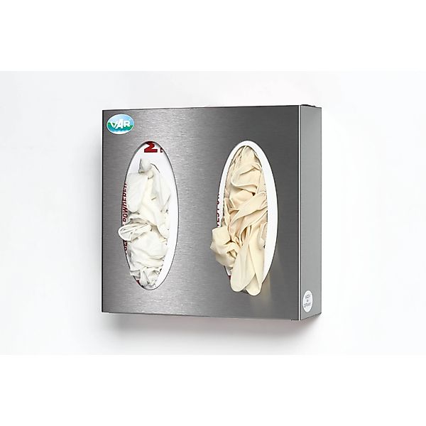 PROREGAL Robuster Wandspender Für Handschuhe 2 Fach HxBxT 25 x 25,5 x 8 cm günstig online kaufen