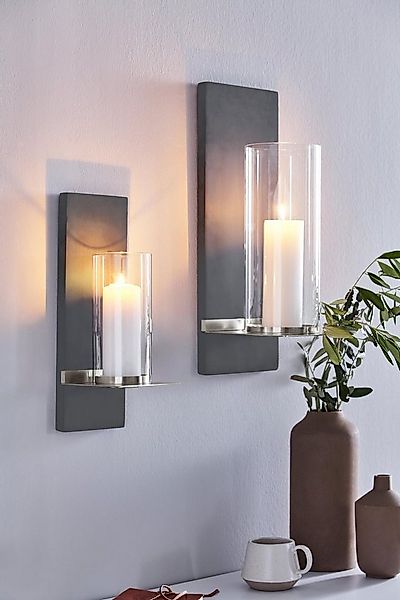 blomus Wandkerzenhalter FINCA (1 St), Kerzen-Wandleuchter, Kerzenhalter, Ke günstig online kaufen