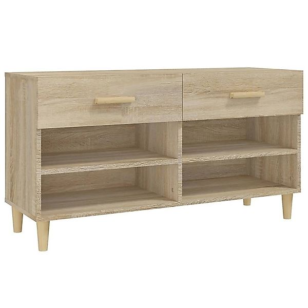 vidaXL Schuhregal Schuhschrank Sonoma-Eiche 102x35x55 cm günstig online kaufen