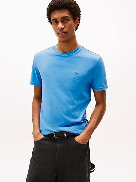 Tommy Jeans T-Shirt "TJM XSLIM JASPE HTR TEE EXT", Mit Rundhalsausschnitt günstig online kaufen