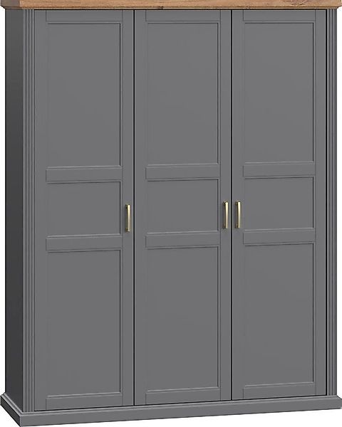 Home affaire Kleiderschrank "Tara, wahlweise 4 Breiten, hoher Schrank 227cm günstig online kaufen