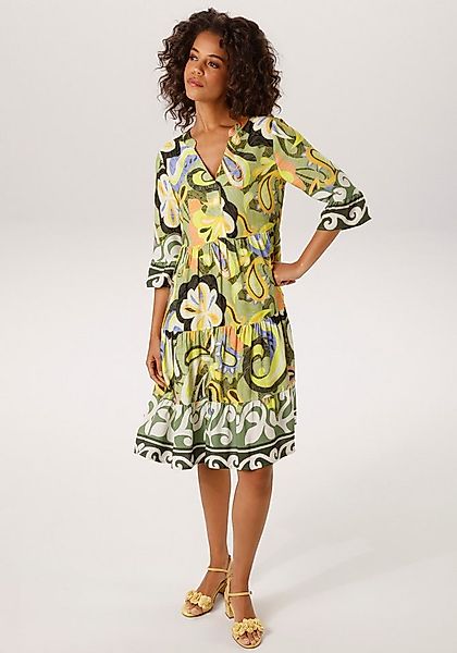 Aniston CASUAL Tunikakleid mit farbenfrohen, großflächigem Paisley-Druck - günstig online kaufen
