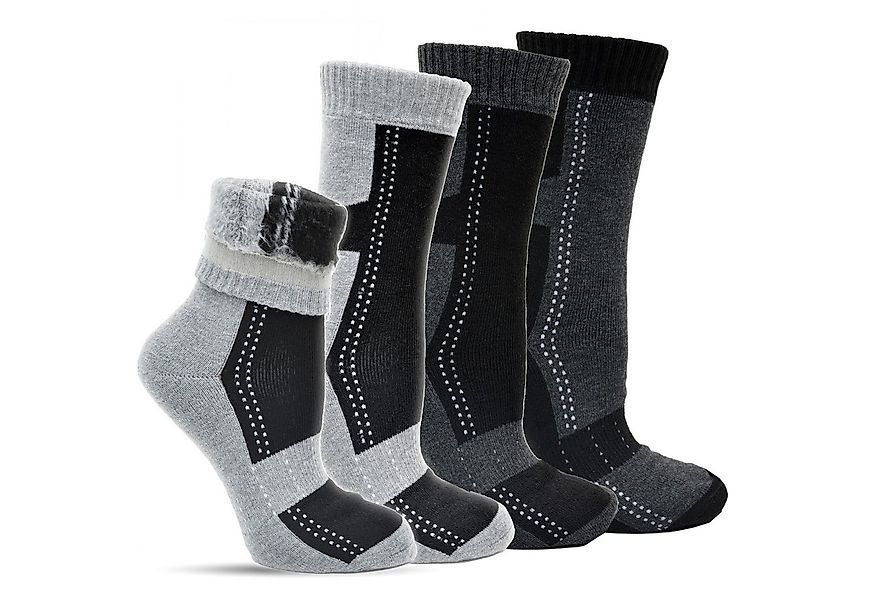 Frostfighter Thermosocken gefütterte Herren Wintersocken (6-Paar) sehr warm günstig online kaufen