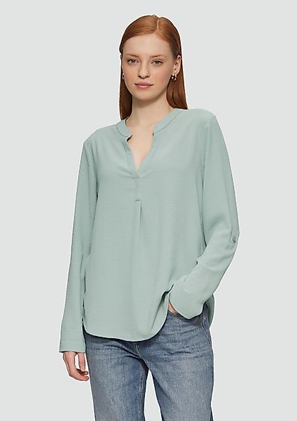 QS Langarmbluse Bluse Tunikabluse mit Ärmeln günstig online kaufen