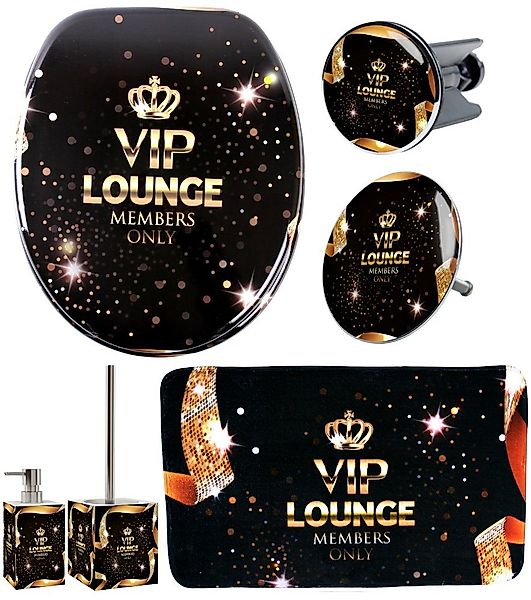 Sanilo Badaccessoire-Set 6-teilig VIP Lounge, WC-Sitz günstig online kaufen