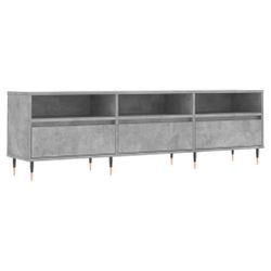 vidaXL TV-Schrank TV-Schrank Betongrau 150x30x44,5 cm günstig online kaufen
