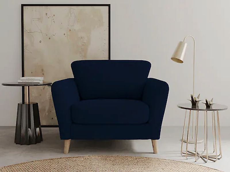 Home affaire Sessel »MARSEILLE« Massivholzbeine Eiche, Landhausstil, Wellen günstig online kaufen