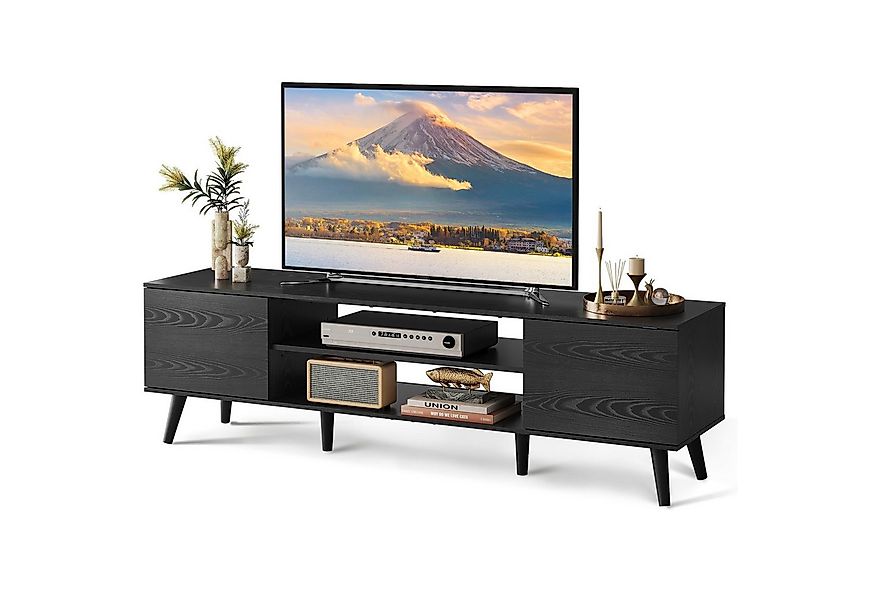 WLIVE TV-Schrank Lowboard mit 2 Türen, Fernsehschrank für Fernseher bis zu günstig online kaufen