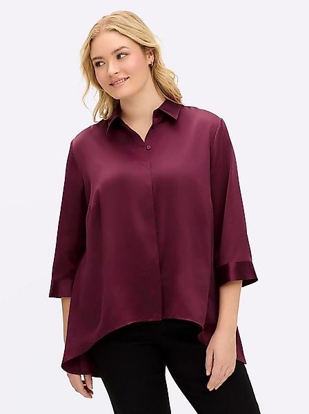 Sheego Klassische Bluse Bluse 3/4-Arm günstig online kaufen
