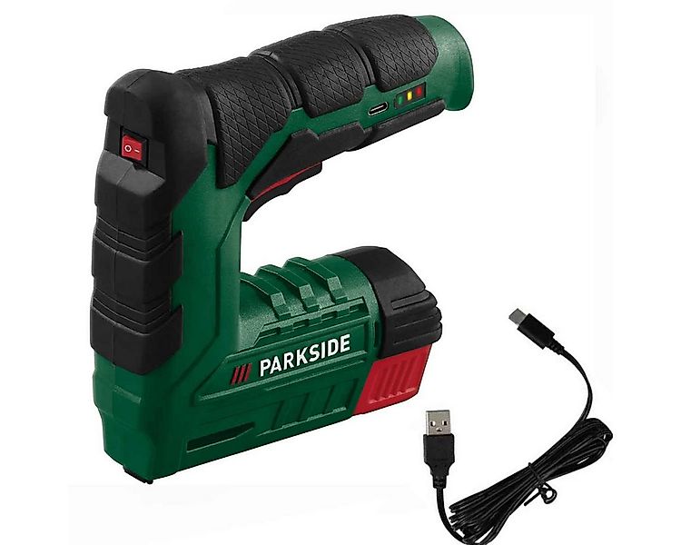 Parkside Akku-Tacker PARKSIDE Akku Tacker PAT 4 D6 mit Klammern u. Nägeln günstig online kaufen