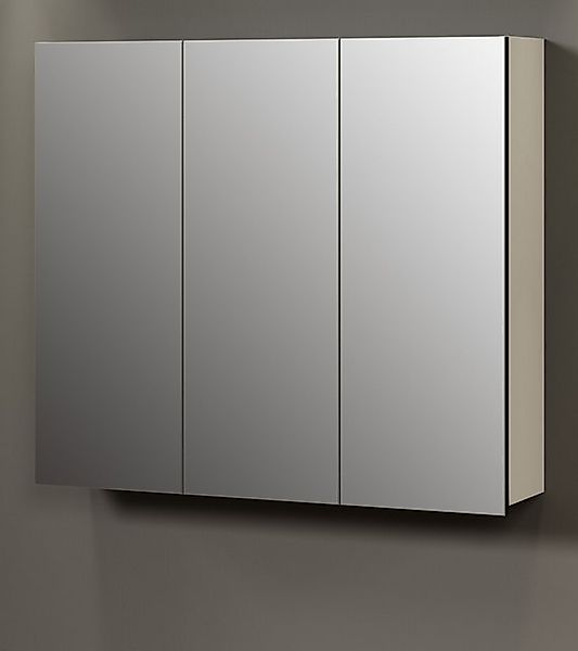 Furn.Design Badezimmerspiegelschrank Calmed (Badschrank in Cashmere grau, 3 günstig online kaufen