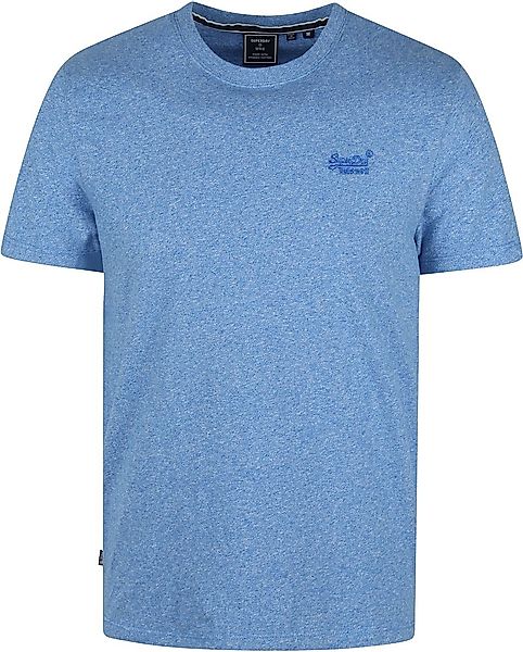 Superdry Classic T Shirt Blau - Größe XL günstig online kaufen