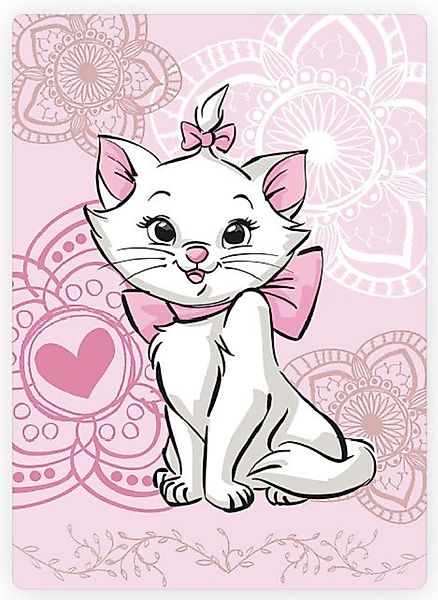 Wohndecke Disney Aristocats Cat Marie Schmusedecke günstig online kaufen