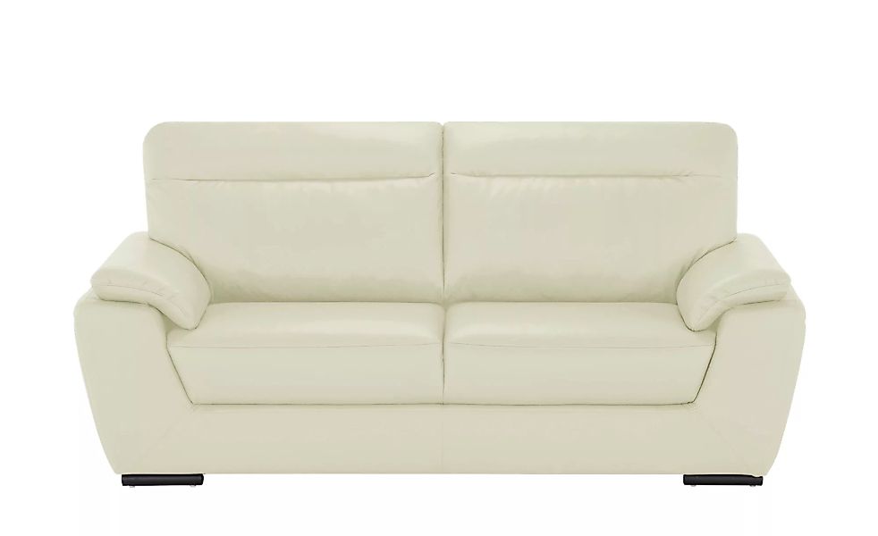 Sofa  aus Leder Brandy II ¦ creme ¦ Maße (cm): B: 210 H: 95 T: 100 Polsterm günstig online kaufen
