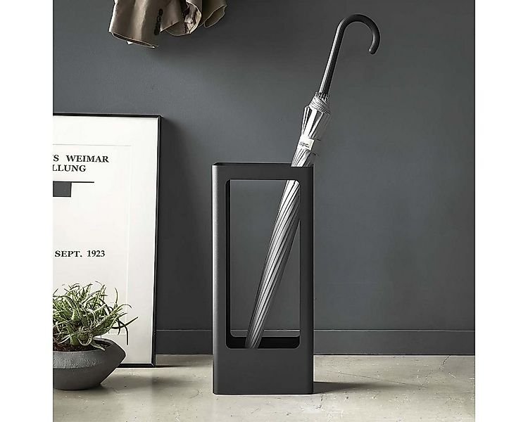 Yamazaki Schirmständer "Tower" Design rechteckig schmal 22x50x12cm, Regensc günstig online kaufen