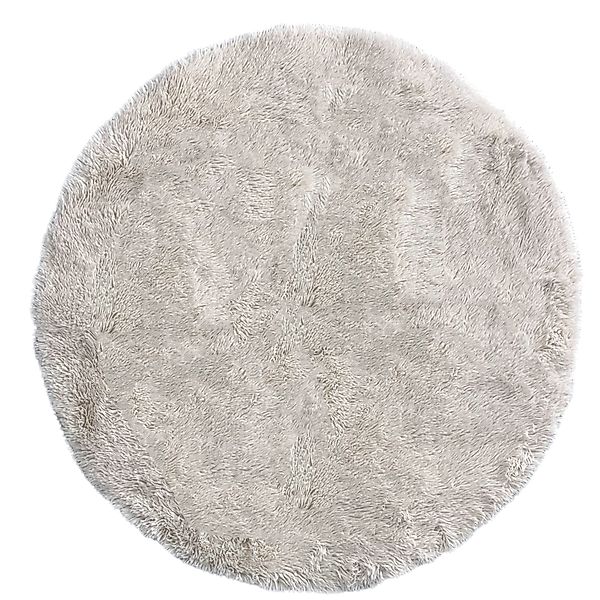 the carpet Teppich Soft Shaggy, rund, günstig online kaufen