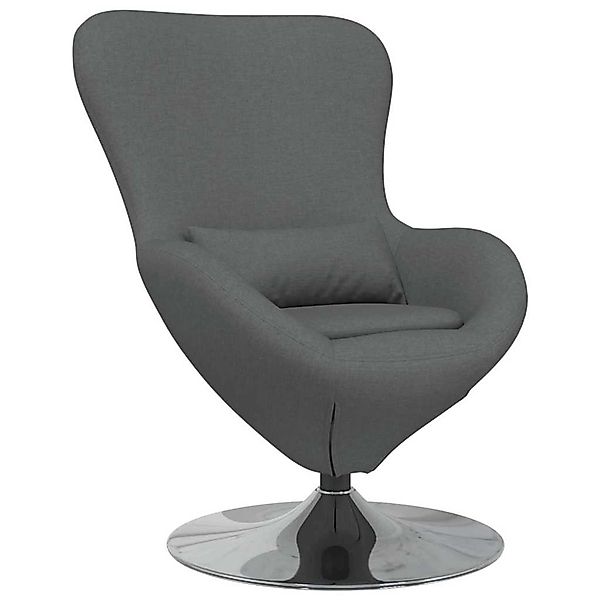 vidaXL Eiersessel Dunkelgrau 63 x 73 x 90 cm Stoff 42002737 günstig online kaufen