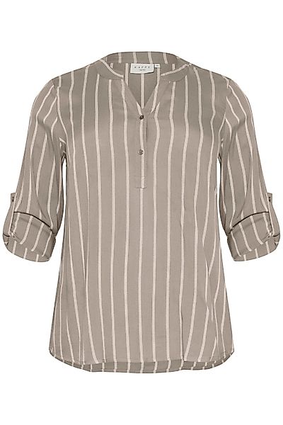 KAFFE Curve Langarmbluse Langarm-Bluse KCsida Große günstig online kaufen