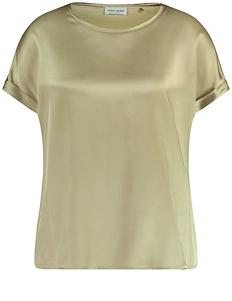 GERRY WEBER Kurzarmshirt Kurzarmshirt mit Material-Patch günstig online kaufen