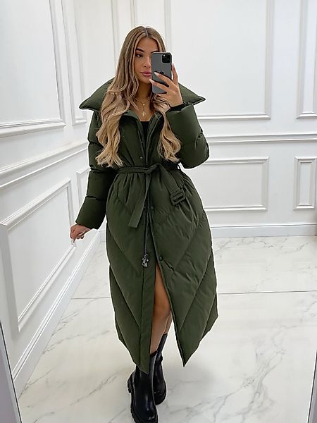 Copperose Winterjacke Winterjacke Oversize Winterparka Steppmantel günstig online kaufen