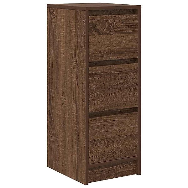 vidaXL Sideboard Sideboard Braun Eichen-Optik 29,5x34x76 günstig online kaufen