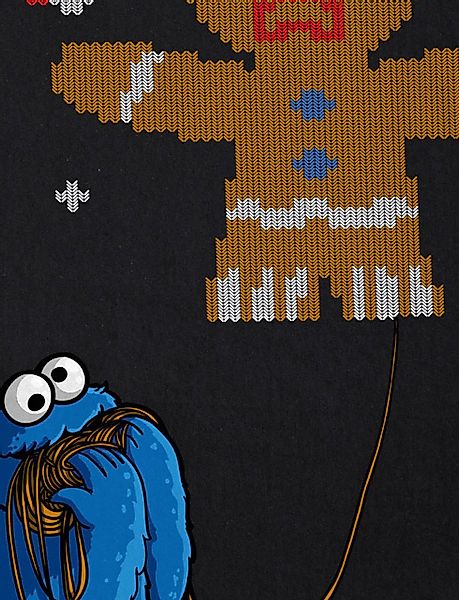 style3 T-Shirt Krümelmonster Ugly Sweater kekse günstig online kaufen