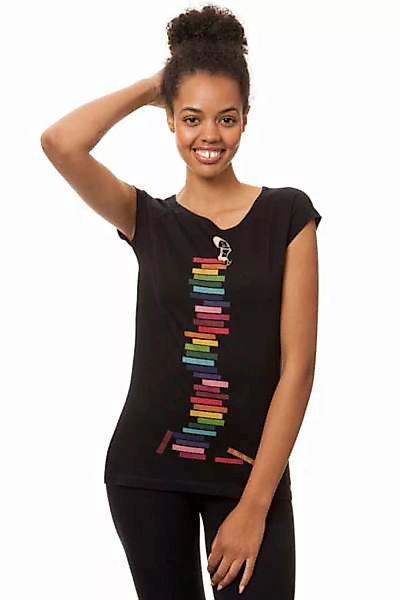 Damen T-shirt Books Girl Bio Fair günstig online kaufen
